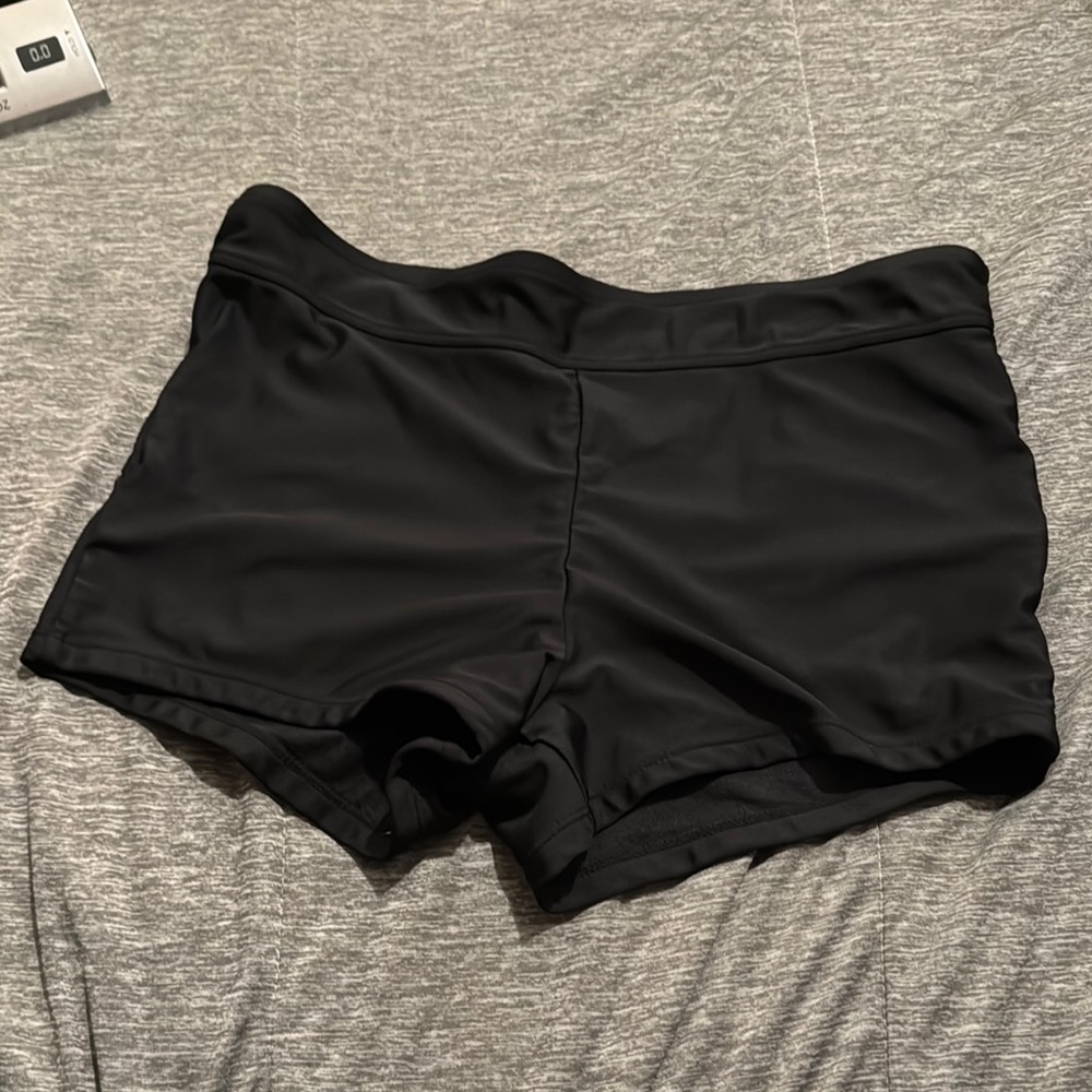 Women's Black Swim Shorts